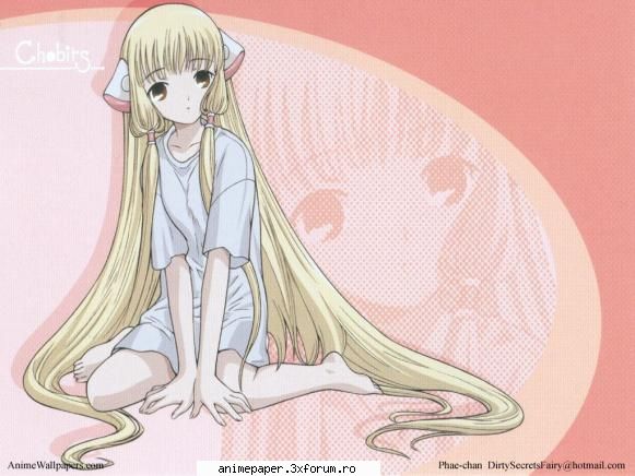 Personaj Preferat - Si al meu tot chii este si imi plece si de sumomo - Chobits